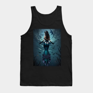 Gothic Beauty Under the Sea Tank Top